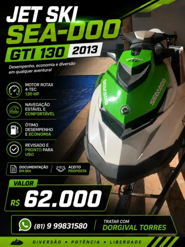 JETSKI SEADOO GTI 130