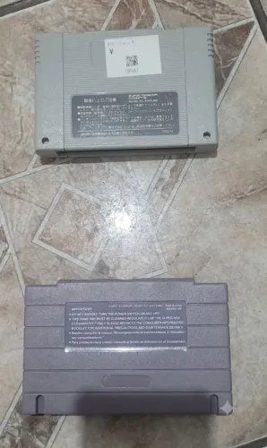 Cartucho nintendo para super nes e super famicom