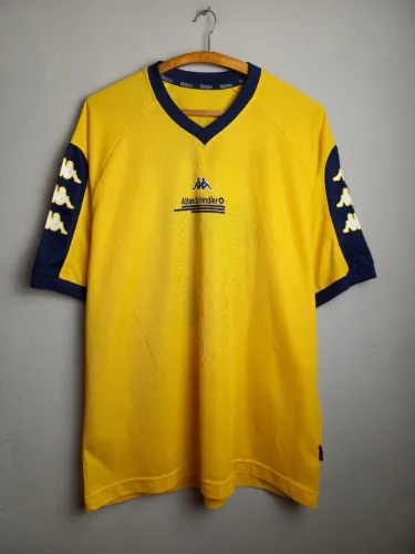camisa esportiva kappa amarela gg