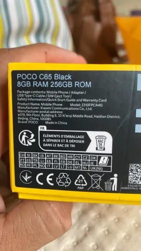 Poco C65 256Gb 8gb de ram 