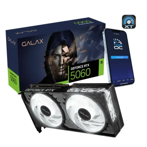 RTX 5060, GALAX, 1-CLICK OC - SOMOS LOJA
