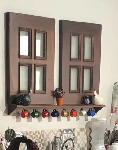 Janela decorativa 