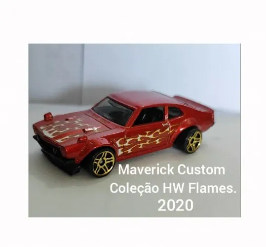 Ford Maverick Custom vermelho série Flames 2020