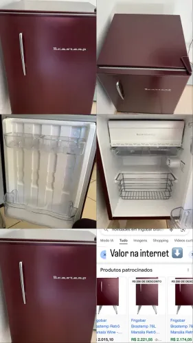 Frigobar vintage Brastemp