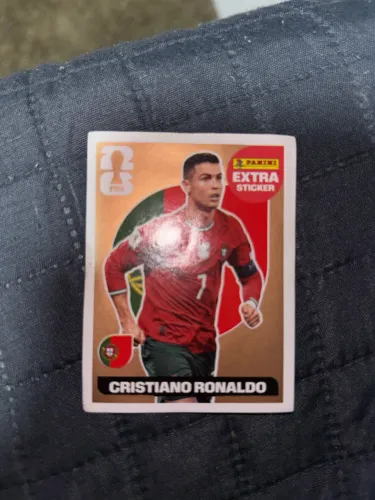 Figurinha Extra Cristiano Ronaldo Bronze