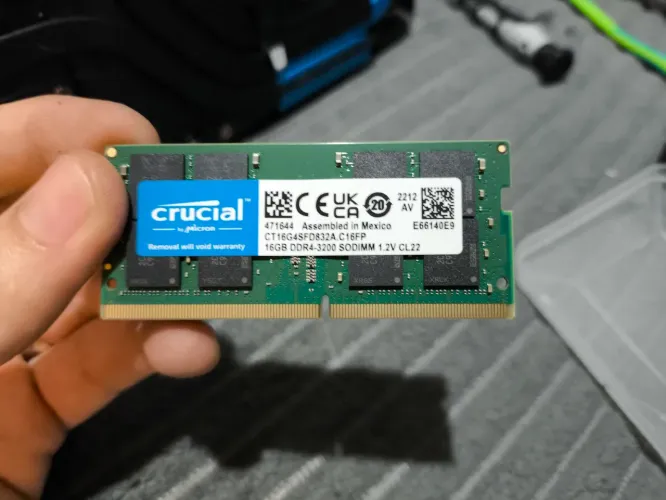 Memória ram notebook ddr4 16gb (ou 2x16gb)