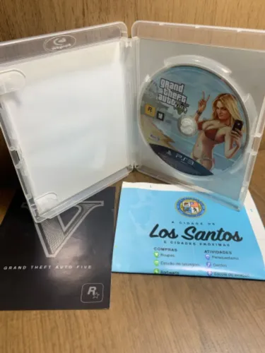 Jogo GTA 5 PS3, PlayStation 3. CD em perfeito estado