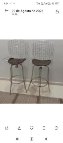 Par de Banquetas