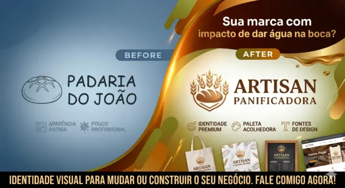 Identidade Visual Profissional: Criação e Redesign de Marcas