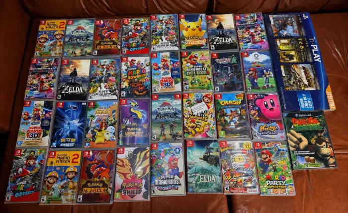 JOGOS NINTENDO SWITCH LOTE COLECIONADOR