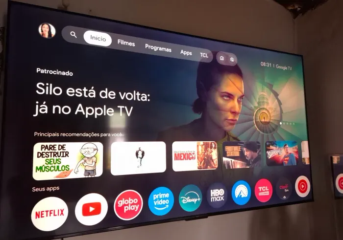 TV 4K TCL 65' Com NF