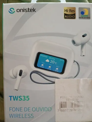 Carregador de fone de ouvido Wireless TWS35.