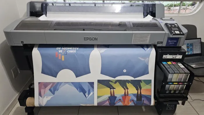 Plotter de impressão Sublimatica Epson Surecolor F6370 desbloqueada