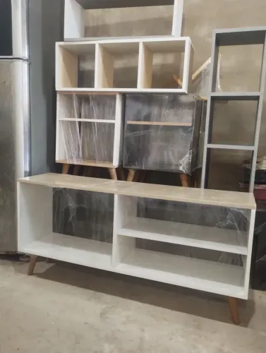 Rack Clean Retrô MDF 120x58x30