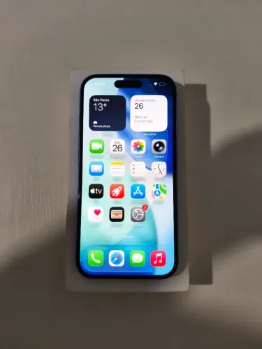 iPhone 16 128gb Azul Na Garantia!!
