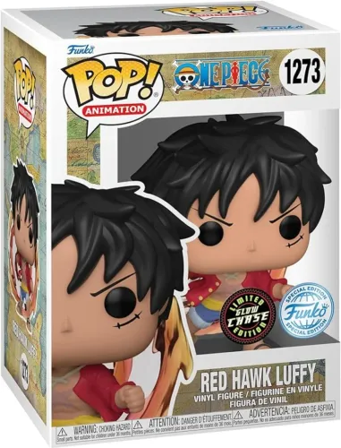Funko POP! Animation: One Piece - Luffy (Red Hawk) AAA Anime Exclusive / Envio Rápido