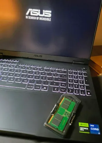 Memória Notebook DDR5 8GB 5600 Zilia/Samsung - Original ASUSTuf (2 disponiveis)
