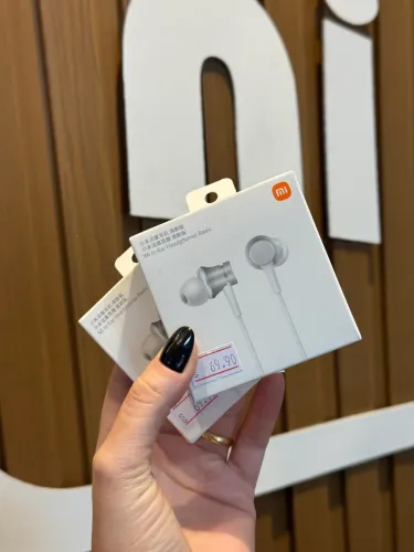 Fone de Ouvido c/ Fio Xiaomi Original P2 