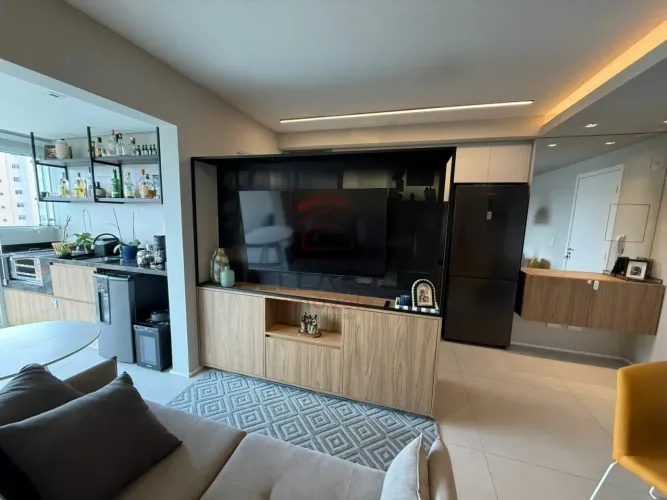 Apartamento de 60m² com vista livre, varanda gourmet e projeto assinado por arquitetos ? P