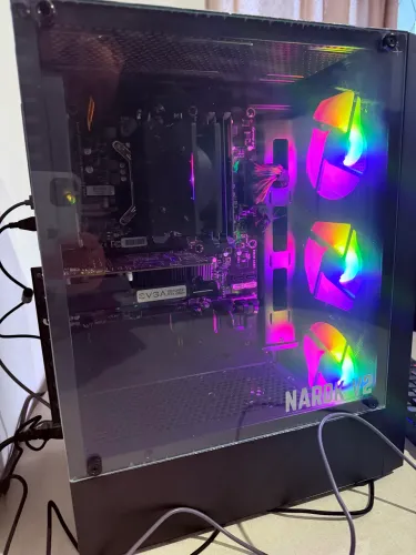 Promoção gabinete Gamer i7 de 4ª geração placa de vídeo 1050 ti de 4 GB mais 16 GB de m