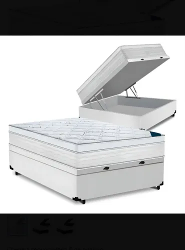 Cama box casal