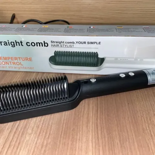 Escova Alisadora 3 em 1 - NOVA (PAGUE SÓ NA ENTREGA)