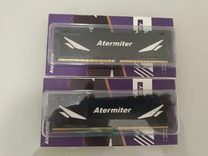 DDR4 16GB 3200Mhz (2X8GB) ATERMITER para desktop Dual Channel.