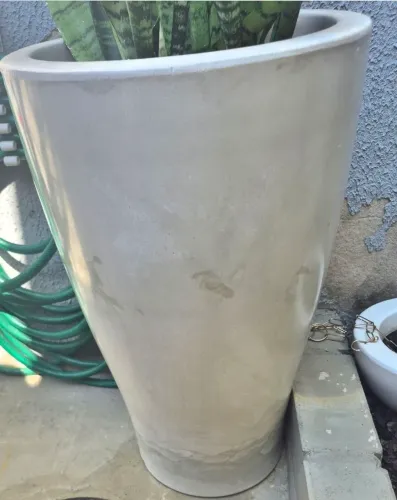 Vaso de flor grande