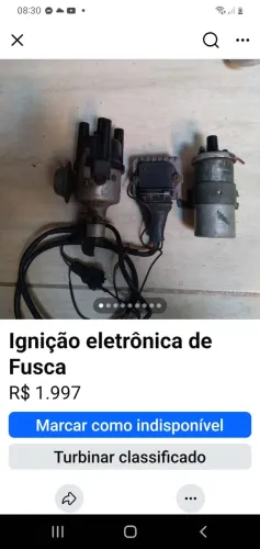 Ignição eletrônica de Fusca