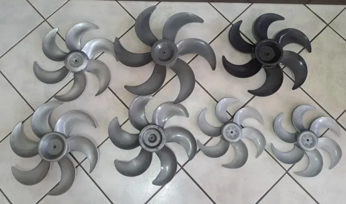 Tenho todas estas hélices de ventilador para vender bem abaixo do valor de mercado!