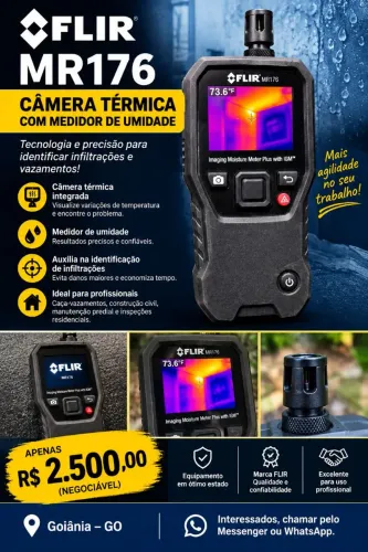 Aparelho de caça vazamentos por infravermelho
