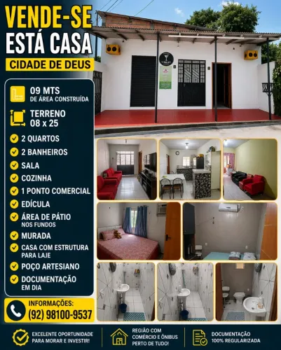 Casa na cidade de Deus 