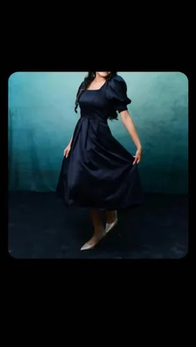 Vestido preto social