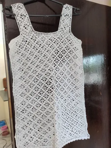 Saída de praia branca