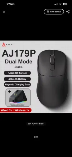 Mouse sem Fio AJAZZ AJ179P 