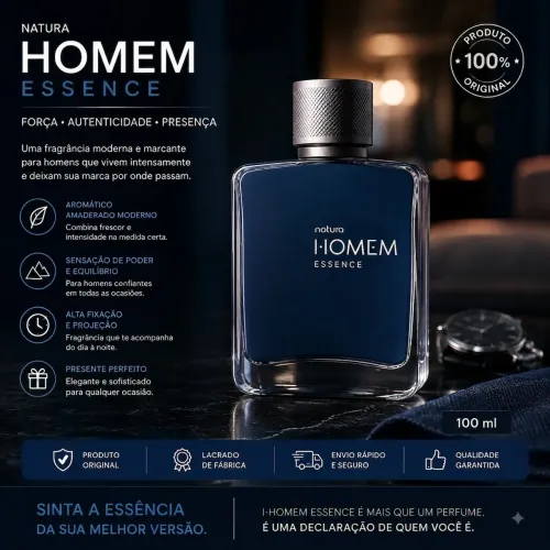 Deo Colônia Masculino Natura Homem Essence 100 ml