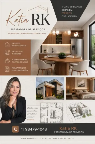 Projetos de Arquitetura e Interiores | Katia RK Prestadora de Serviços ?