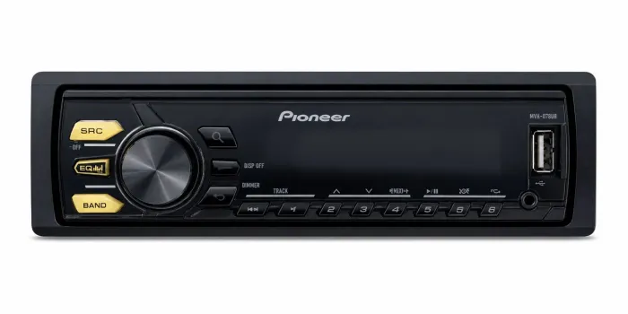Rádio Automotivo Pioneer MVH-078UB - USB, MP3, AM/FM - Ótimo Estado!