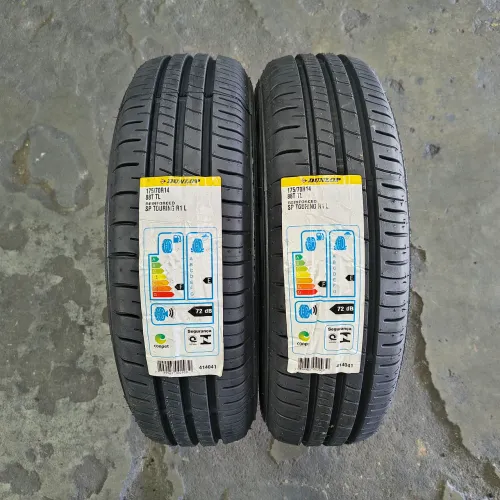 Pneu 175/70/14 Dunlop - Novos (2 pneus)
