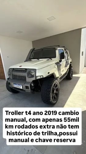 Troller T-4 4X4 3.2 20V TDI Cap. Rígida Diesel 2019