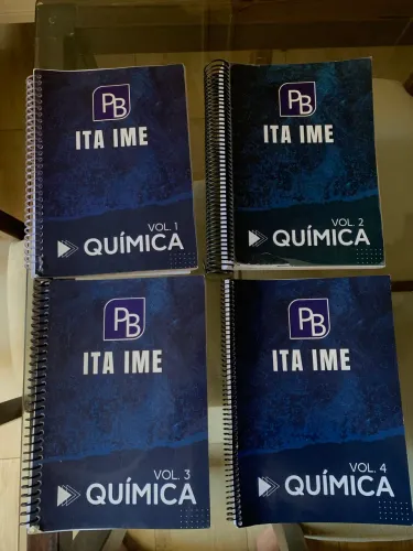 Apostilas ITA/IME - Coleção completa PB (13 volumes) - Física, Química, Matemática