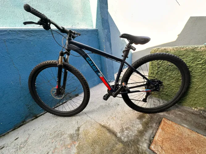 Caloi Explorer Sport Aro 29 Freio a Disco 16v Suspensão Dianteira