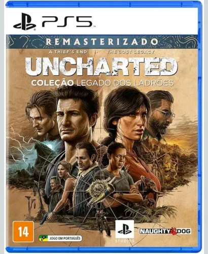 Uncharted: Coleção Legado Dos Ladrões PS5 LACRADO 