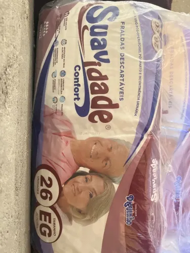 Fralda Geriátrica suavidade extra G com 26un