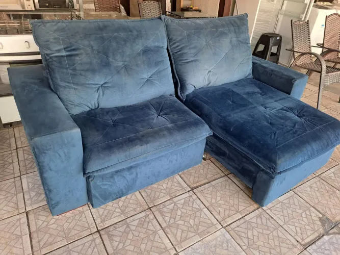 Sofa Retratil 4 lugares + entrega gratis em Sorocaba. 