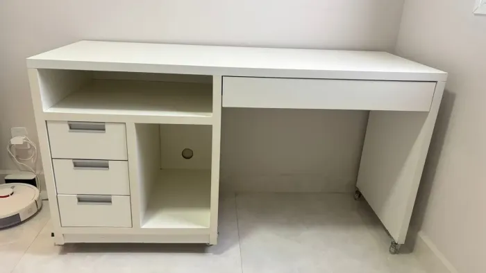Mesa penteadeira branca MDF