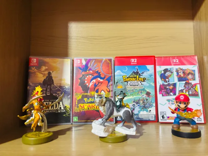 Jogos & Amiibos - Nintendo