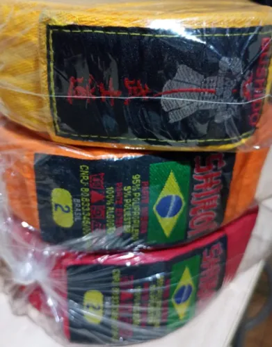 Vendo faixas de jiu-jitsu 