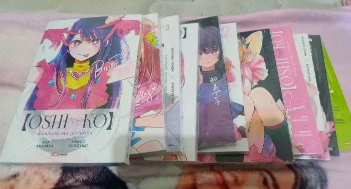 Coleção Oshi No Ko Minha Estrela Preferida volumes 1,2,3,4,6,7,8,9,10,11 e 12 Novos
