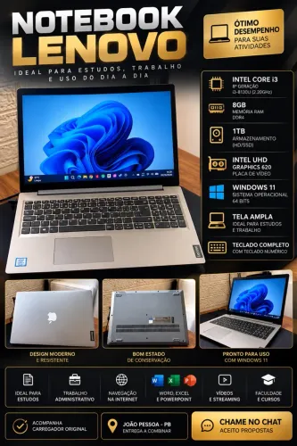 Notebook semi novo